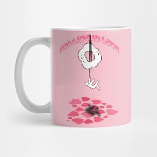 Falling in love during Valentine's Day Mug